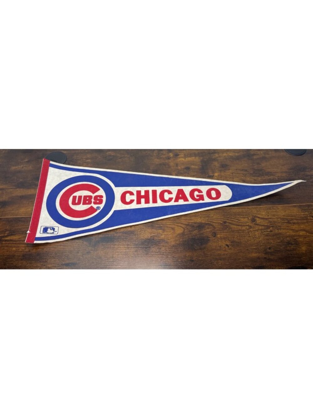 Chicago Cubs MLB Vintage Felt Pennant Logo Sports Memorabilia 30 inches